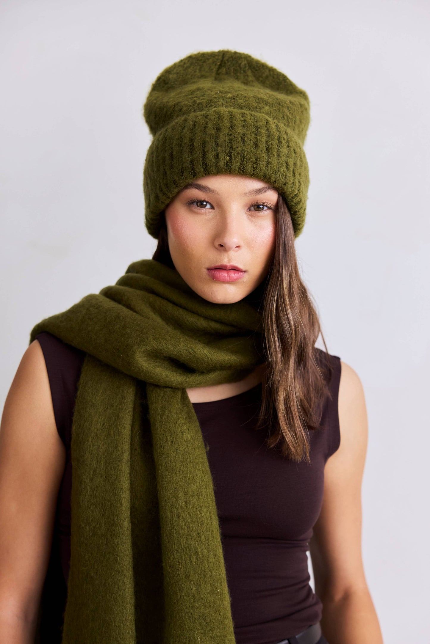 The Reykjavik Beanie Hat - Sea Kelp - FW25