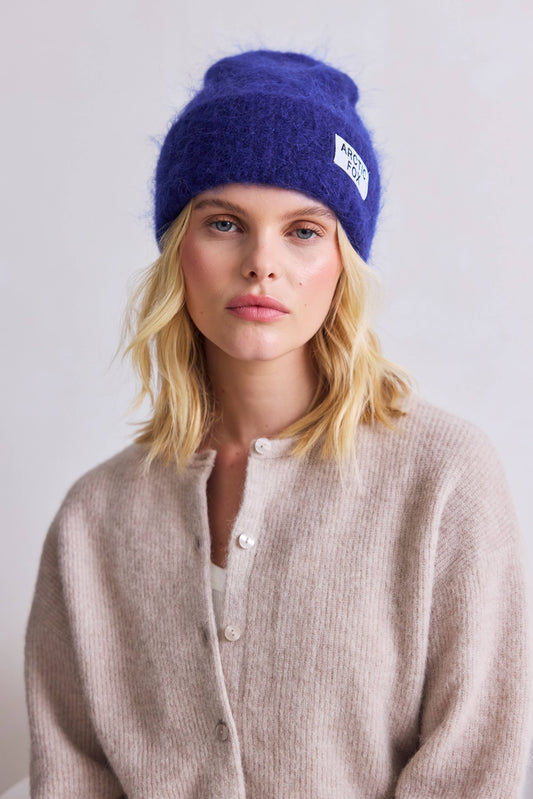 The Mohair Beanie - Deep Sea Navy - FW25