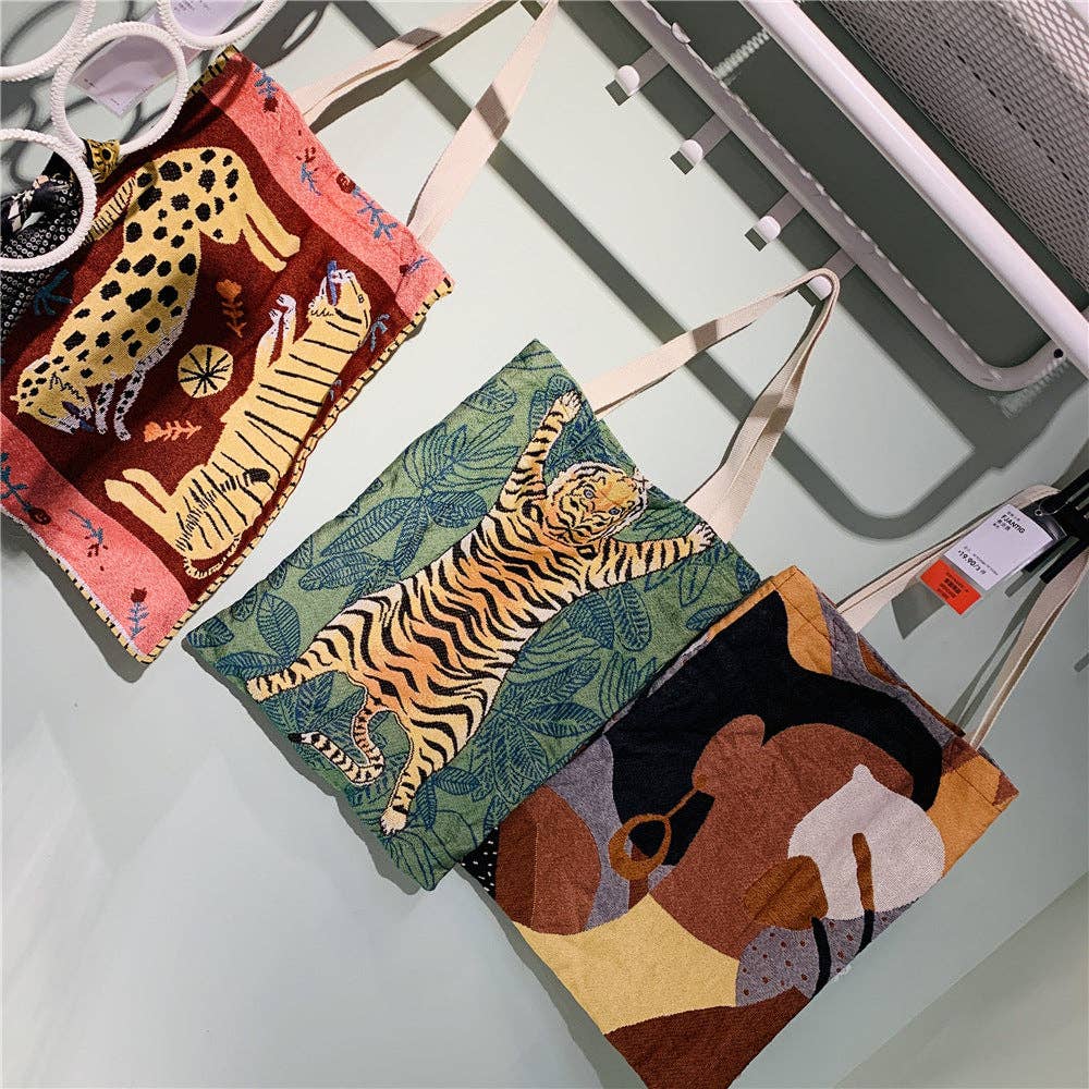 Cosbai - Vintage Camping Tote bag: READING