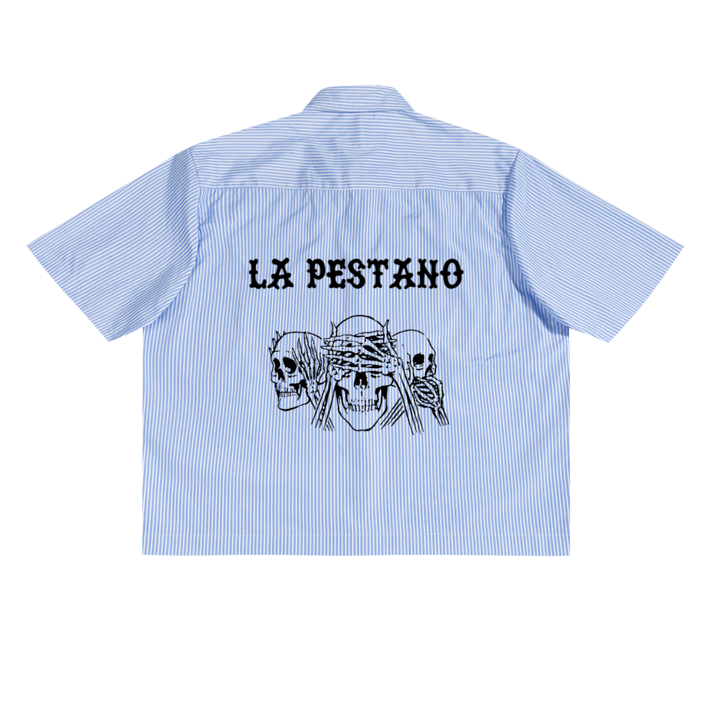 Oversized Vertical Stripe Boxy Shirt