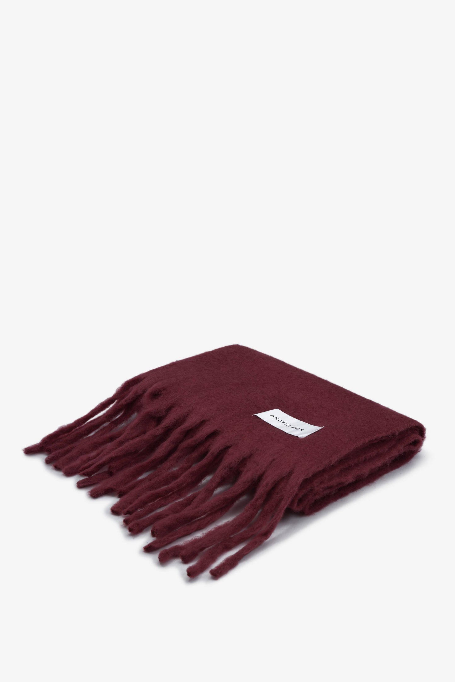 The Reykjavik Scarf - 100% Recycled - Burgundy - FW25