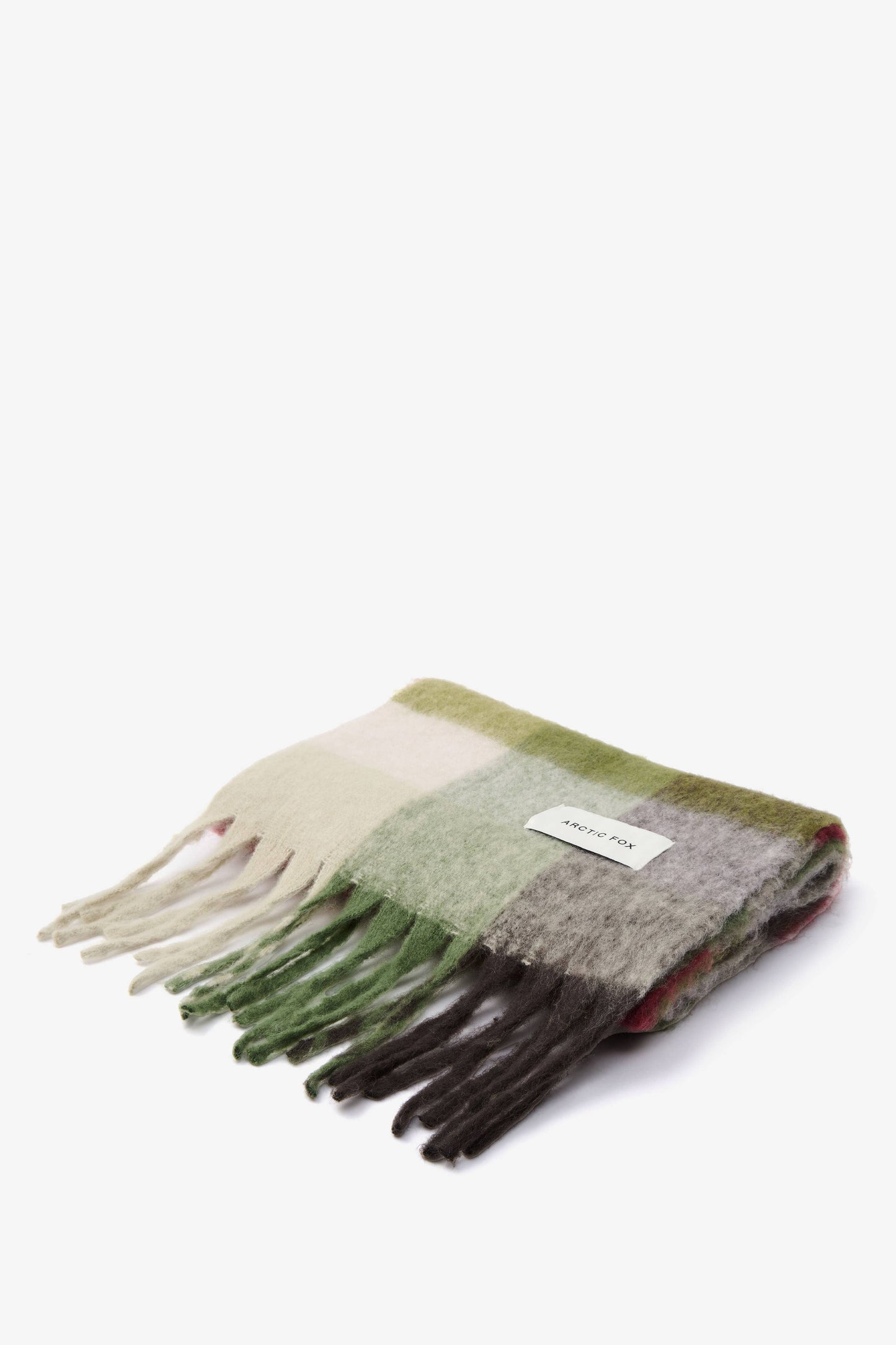 The Reykjavik Scarf - 100% Recycled - Mossy Green - FW25