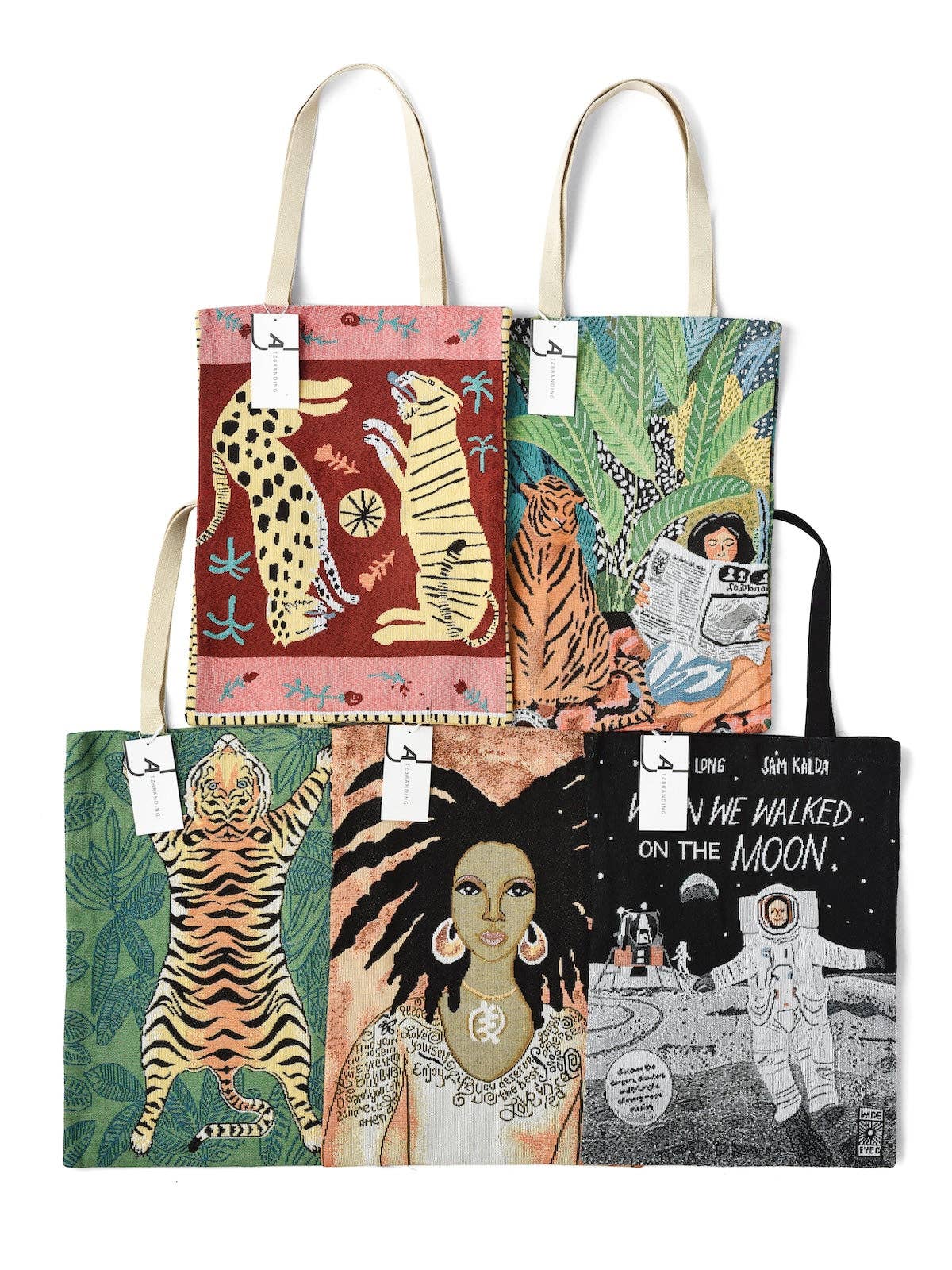 Cosbai - Vintage Camping Tote bag: READING