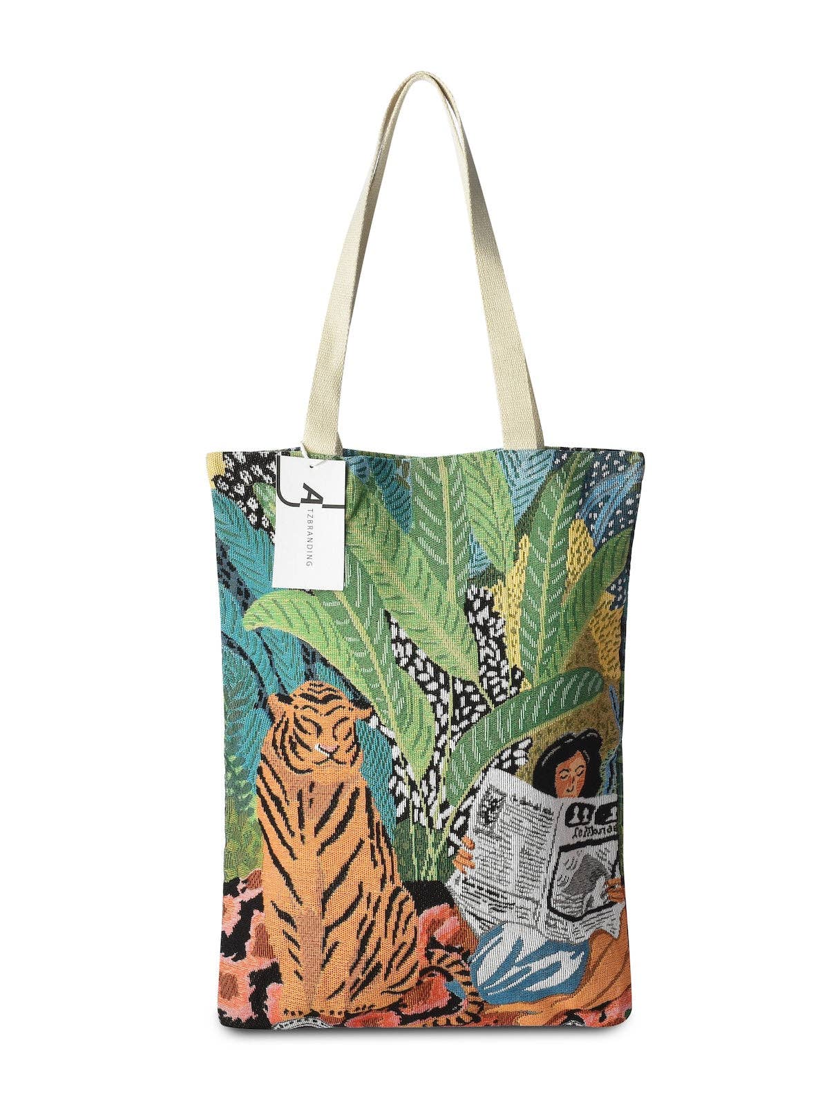 Cosbai - Vintage Camping Tote bag: READING