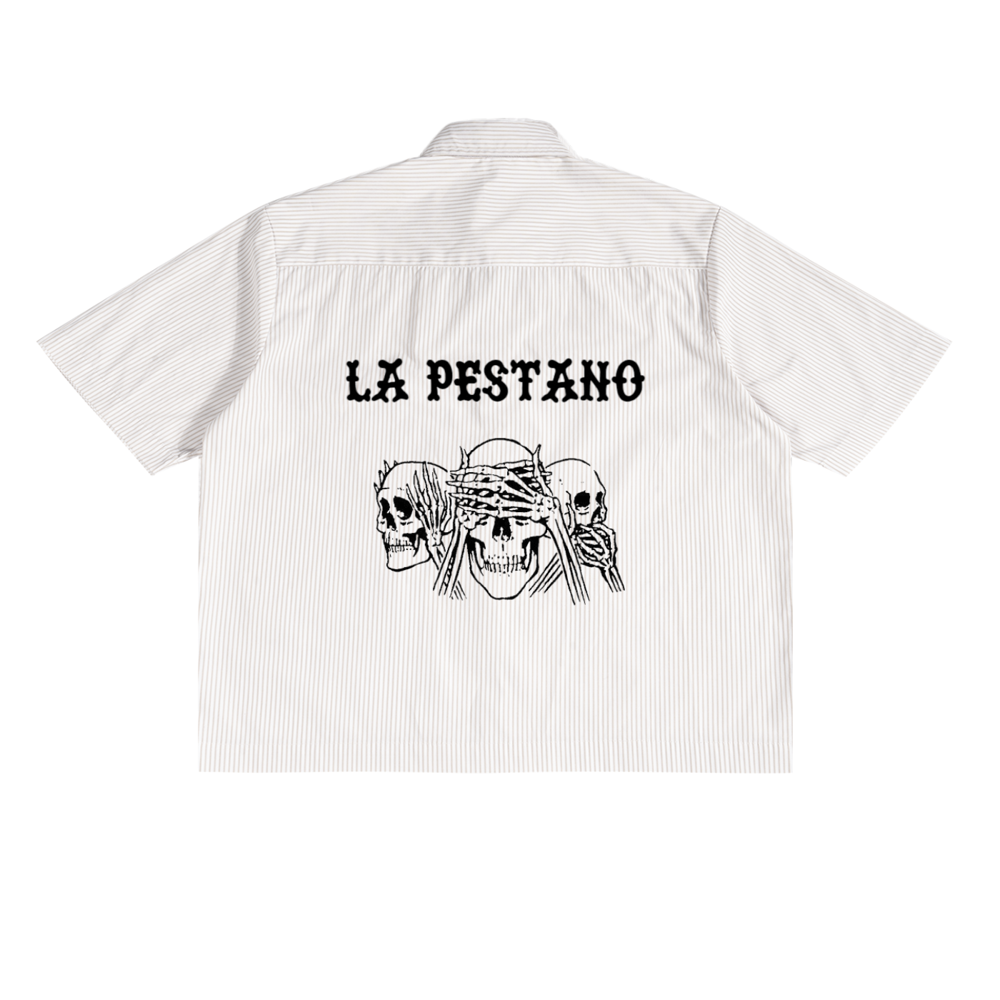 Oversized Vertical Stripe Boxy Shirt