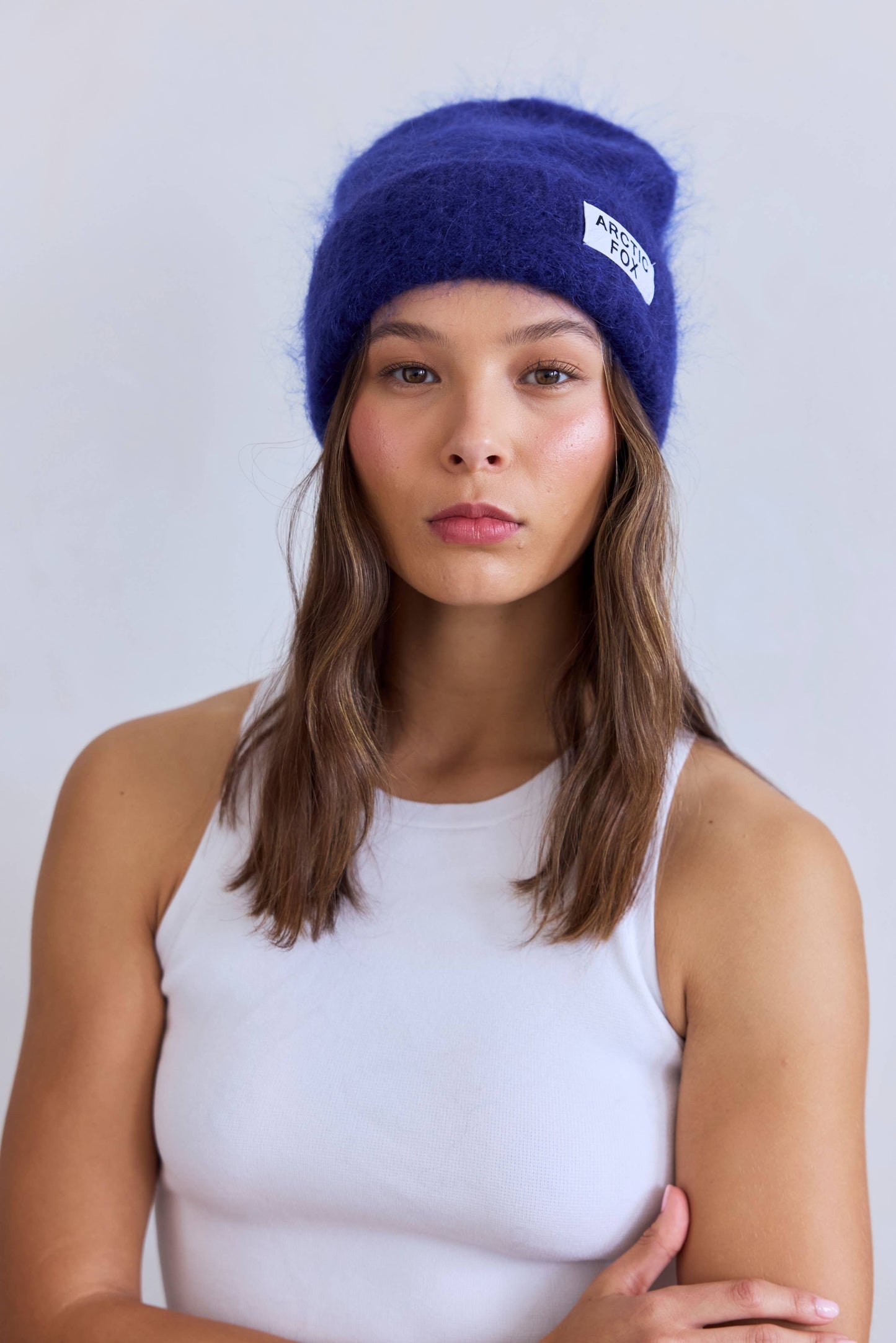 The Mohair Beanie - Deep Sea Navy - FW25